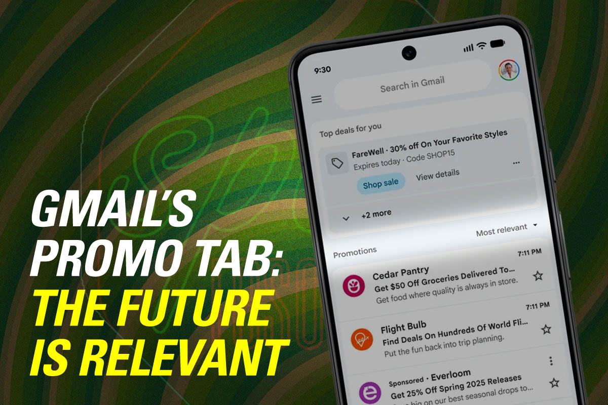Relevance comes to the Gmail promo tab